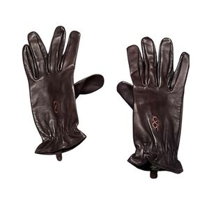 Bob Allen Cabretta Leather Insulated Shooting Gloves Dark Brown Size M Medium